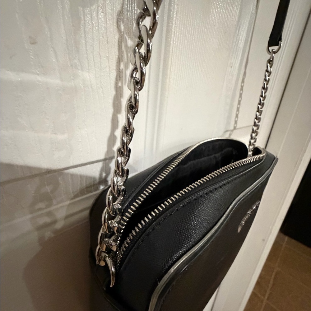Michael Kors Black Saffiano Crossbody - Picture 3 of 3